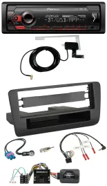 Pioneer DAB USB Lenkrad Bluetooth Autoradio für Audi A1 (ab 2010)