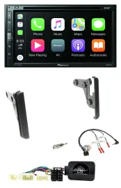 Автомагнитола для Toyota RAV4 (2001–2005) Pioneer 2-DIN, DVD, DAB, Bluetooth, USB