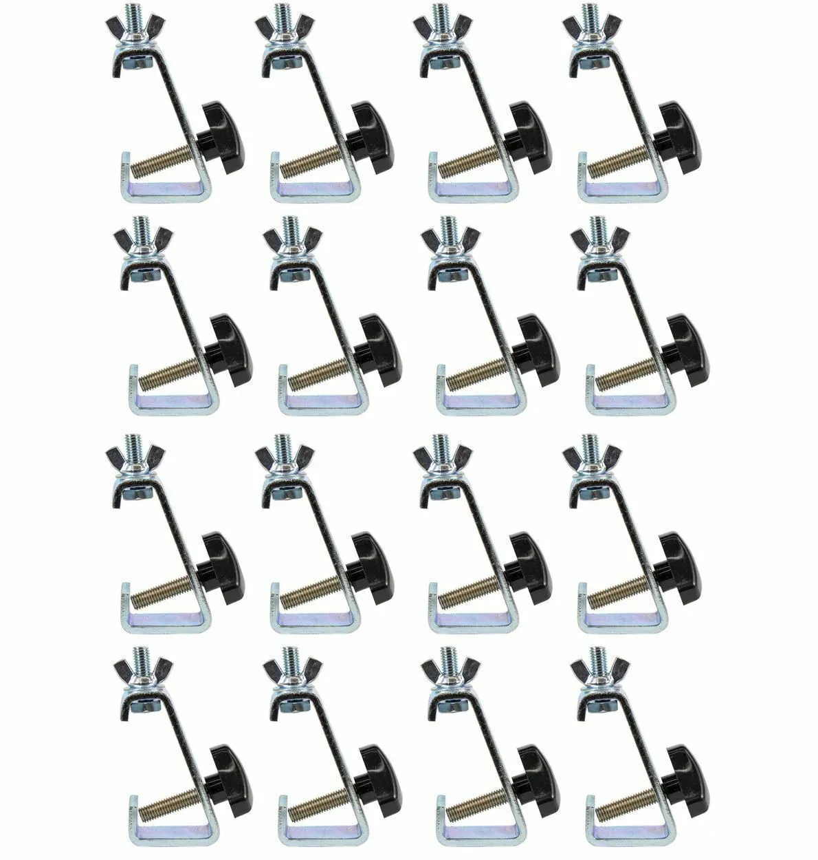 (16) American DJ Dura Clamp Heavy Duty Clamp for Light Bridge One Sys 1/2" Truss