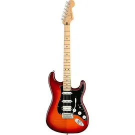 Электрогитара Fender Player Stratocaster HSS Plus Top Maple FB Aged Cherry Burst