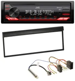 JVC Bluetooth USB DAB MP3 Autoradio für Skoda Fabia (bis 2003)