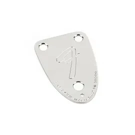 Пластина для крепления грифа Fender 005-4525-049 Vintage 70s F-Stamped Chrome
