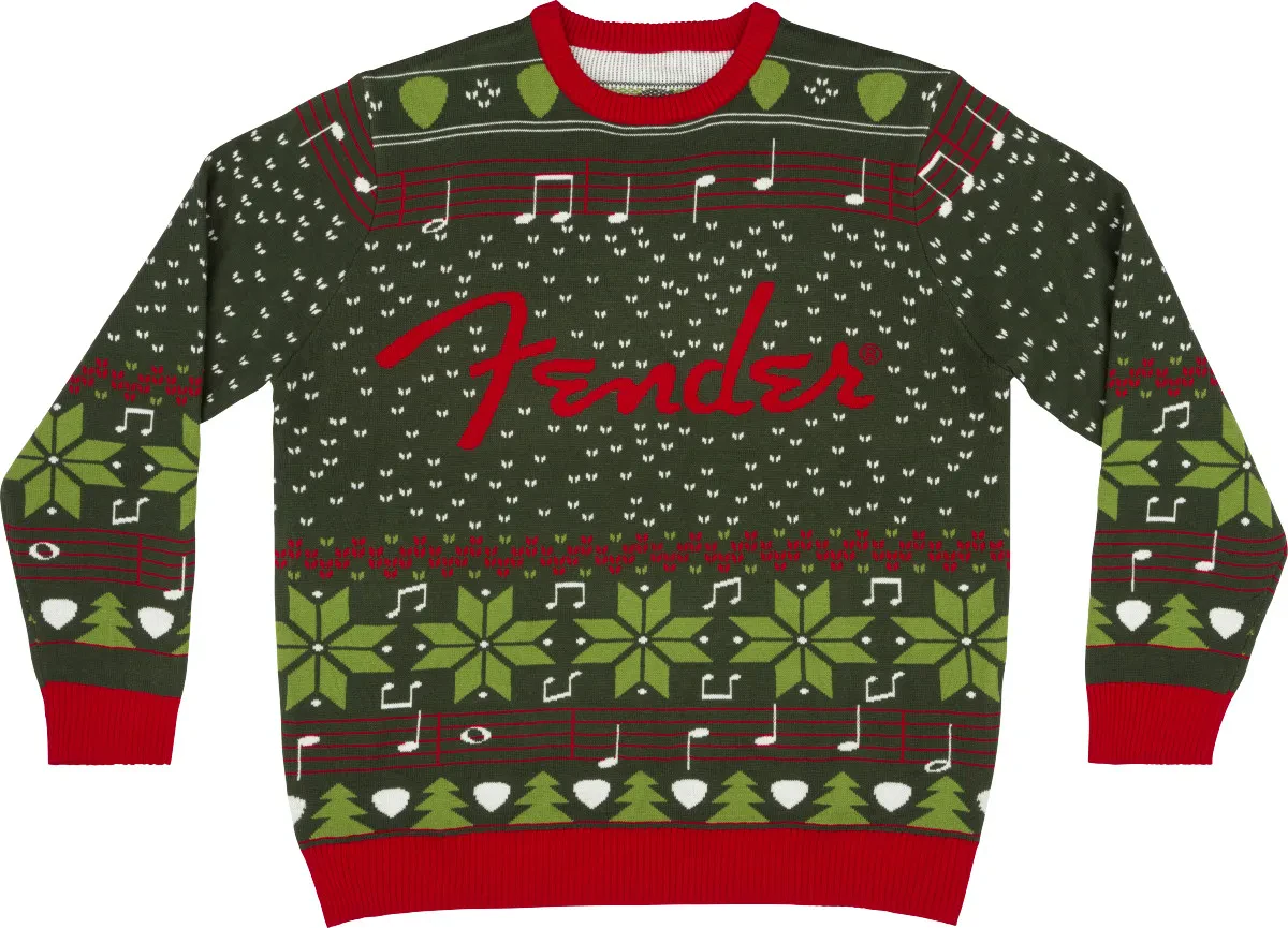 FENDER Fender  Ugly Christmas Sweater, XXL