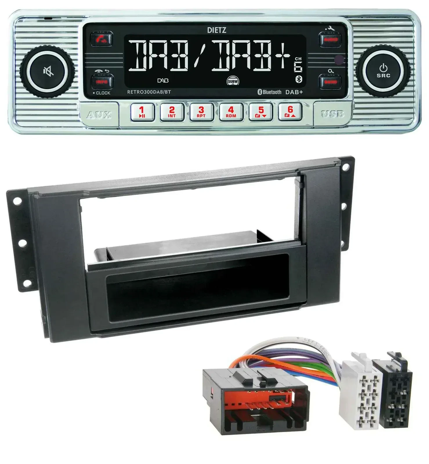 Автомагнитола для Land Rover Freelander (2007–2010) Dietz Bluetooth, DAB, USB, MP3