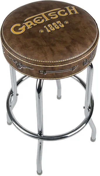 Gretsch Guitars "1883" Logo Barstool/Bar Seat, 30", 912-4756-010