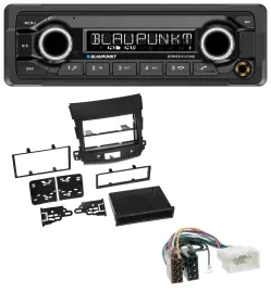 Blaupunkt Bluetooth DAB MP3 USB Autoradio für Citroen C-Crosser Mitsubishi Outla