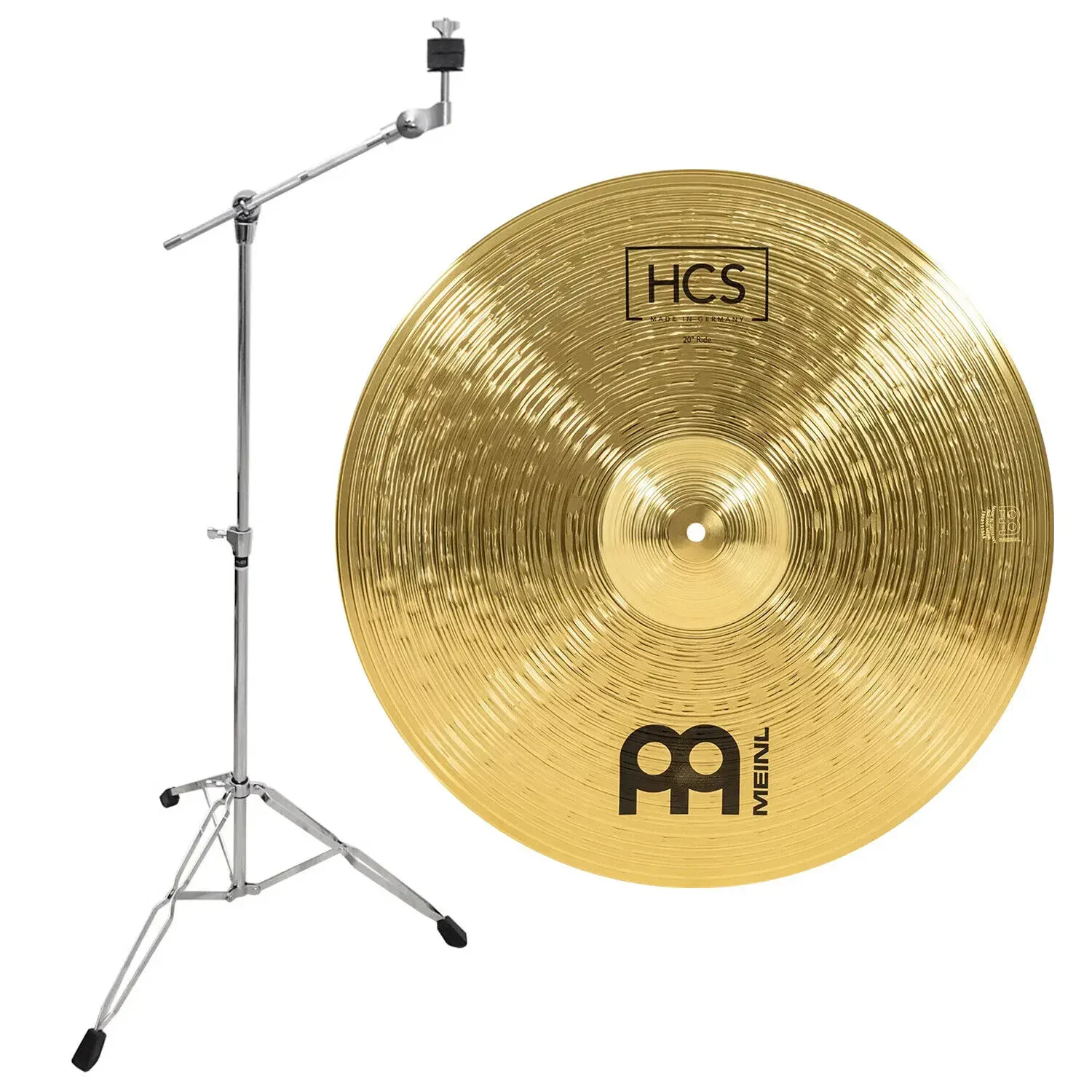 Тарелка барабанная MEINL 20" HCS Ride со стойкой