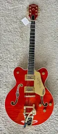 Электрогитара полуакустическая Gretsch G6620TFM Players Edition Nashville Center Block DC Orange Stain с кейсом