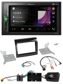 Pioneer 2DIN Lenkrad DAB USB Bluetooth Autoradio für Citroen Fiat Peugeot 2016-2
