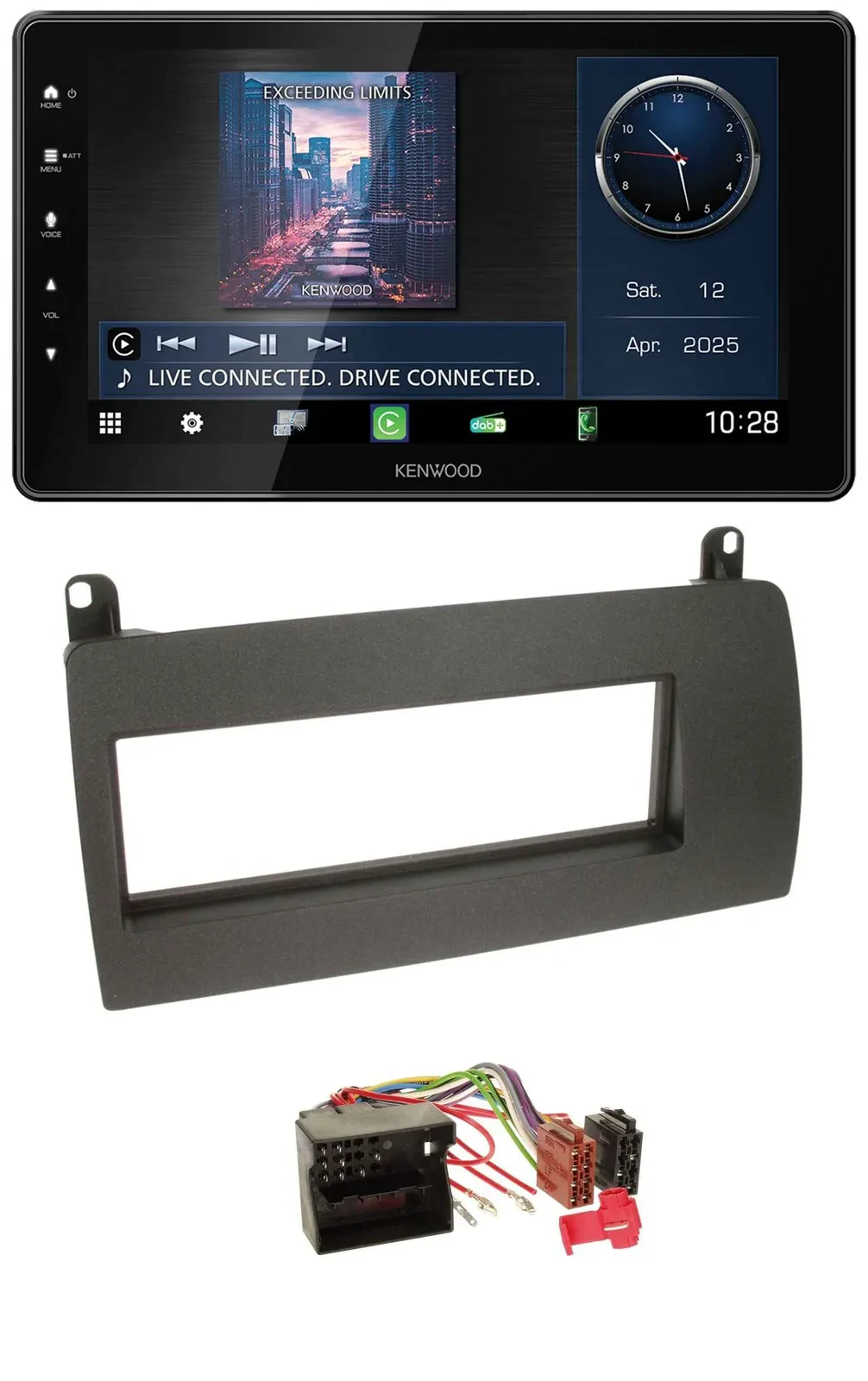 Kenwood MP3 Bluetooth USB DAB Autoradio für Rover 75 (2002-2005)