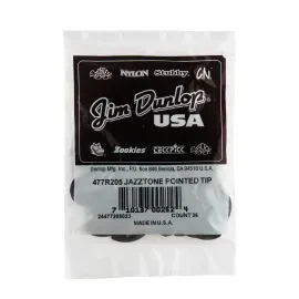 Медиаторы Dunlop 477R205 Jazztone Point Tip 1.0 (36 штук)