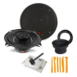 Cerwin Vega XED52 60W RMS 5.25" Coaxial Speakers + Accessories