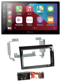 Pioneer USB MP3 DAB 2DIN Bluetooth Autoradio für Fiat Ducato Peugeot Boxer Citro