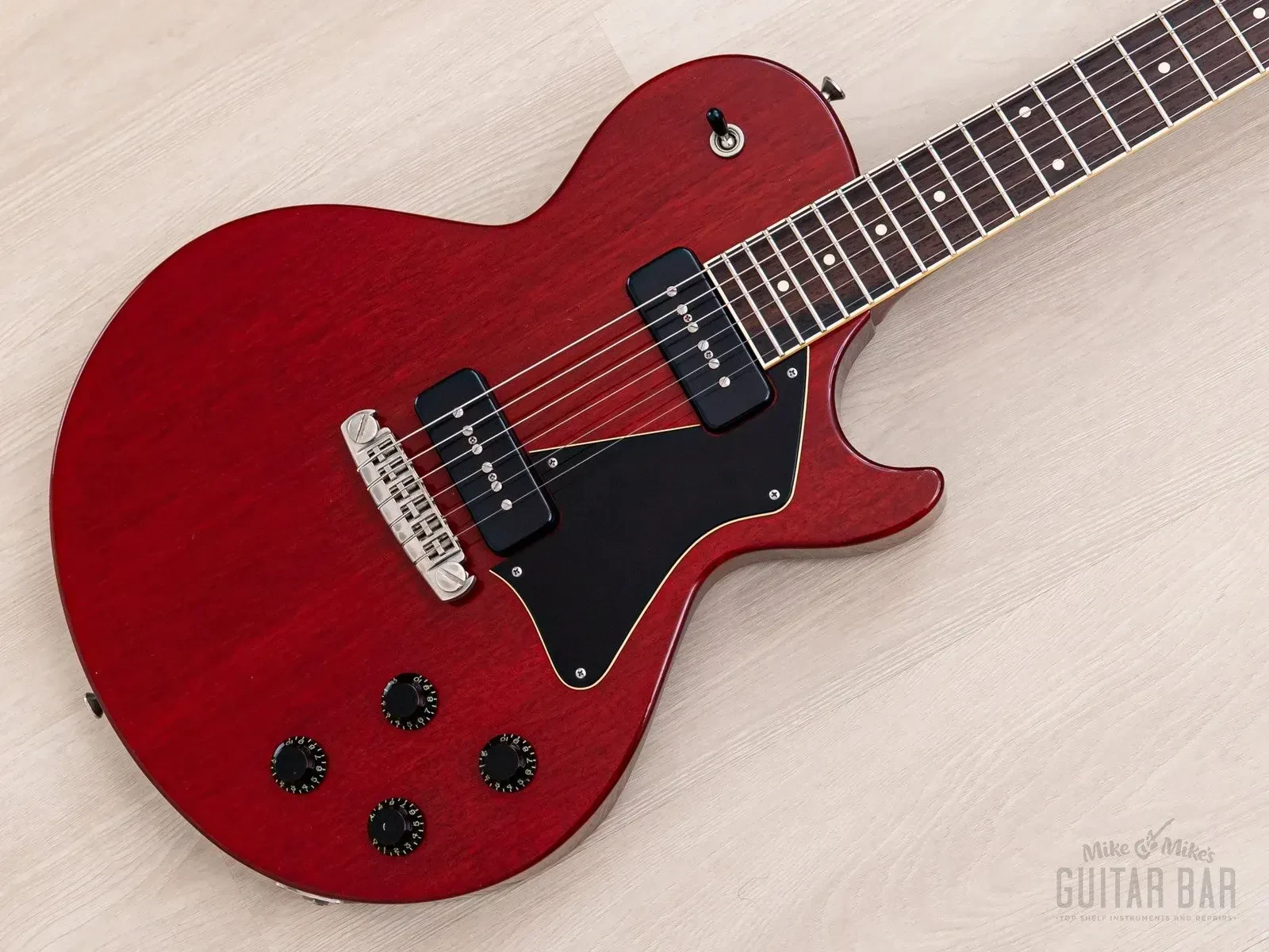 2018 Collings 290 Aged "1959 Faded Crimson" w/ Throbak P-90s, Case, Tags