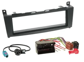 Einbauset DIN Autoradio für Mercedes C-Klasse W204 ab 2007