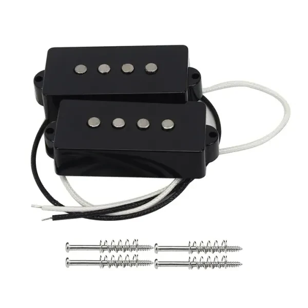 Звукосниматель для бас-гитары FLEOR M00180-2 Black