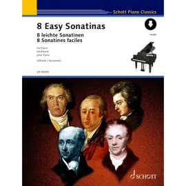 Ноты Schott Music 8 leichte Sonatinen