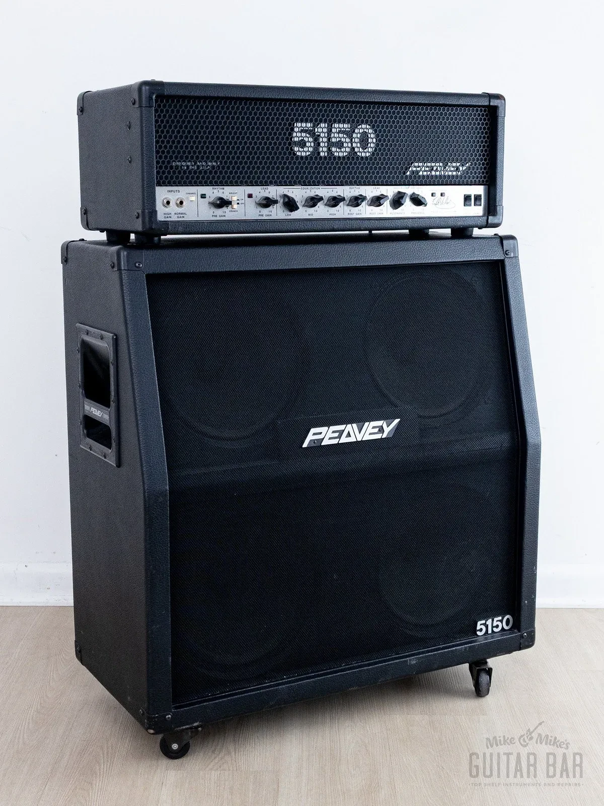 1995 Peavey 5150 EVH Signature 120 Watt Tube Amp Head & 4x12 Speaker Cabinet
