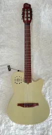 Godin Multiac Mundial Ozark Cream Nylon Acoustic Electric Guitar w/Bag - SF
