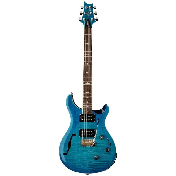 Электрогитара полуакустическая PRS SE Custom 24 Semi-Hollow Piezo Lake Blue