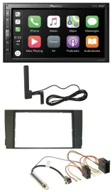 Автомагнитола для Audi A6 C5 2001–2005 Pioneer 2DIN USB Bluetooth DAB MP3 ISO