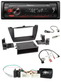 Автомагнитола для Hyundai ix35 (2010–2013) Pioneer 1 DIN, DAB, MP3, USB, поддержка управления на руле, черная
