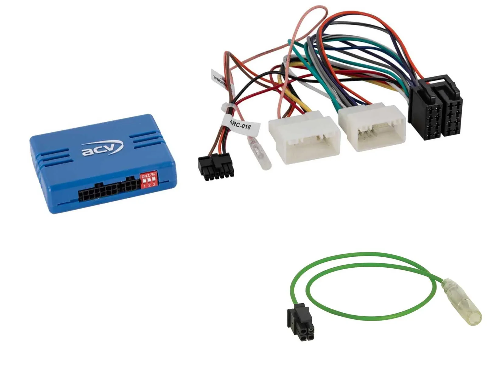 ACV Lenkradadapter für Hyundai Kia 24/18Pin analog JVC Kenwood