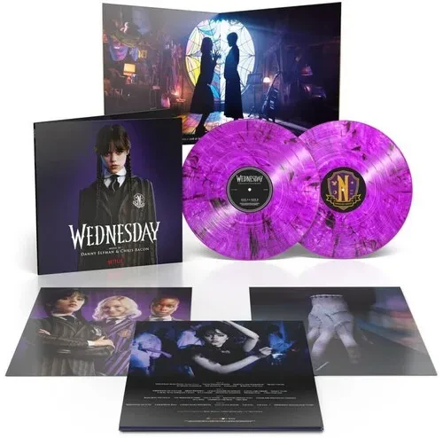 Виниловая пластинка Danny Elfman - Wednesday (Original Soundtrack) [New Vinyl LP] Colored Vinyl, Pur