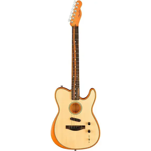 Электроакустическая гитара Fender Acoustasonic Telecaster Ebony FB Natural