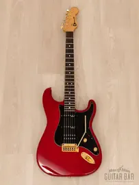Электрогитара Charvel by Jackson CST-060-SSH Superstrat S-Style See-Through Red Japan 1991 w/Case