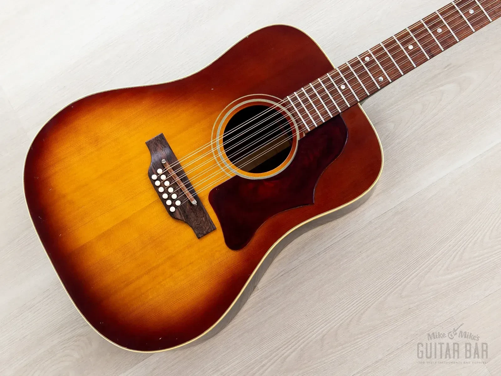 1968 Gibson B-45-12 Dreadnought 12-String Vintage Acoustic Guitar w/ Case