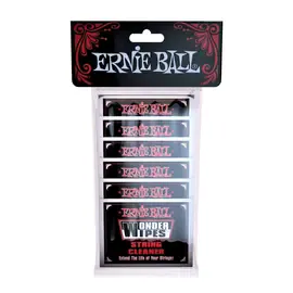 Салфетка для чистки гитары Ernie Ball 4249 Wonder Wipes String Cleaner (20 штук)