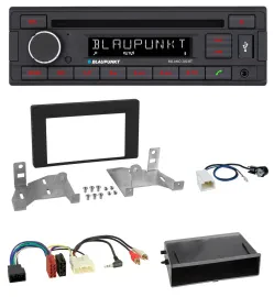 Blaupunkt MP3 USB CD Bluetooth AUX Autoradio für Toyota Aygo AB7 ab 2022 mattsch