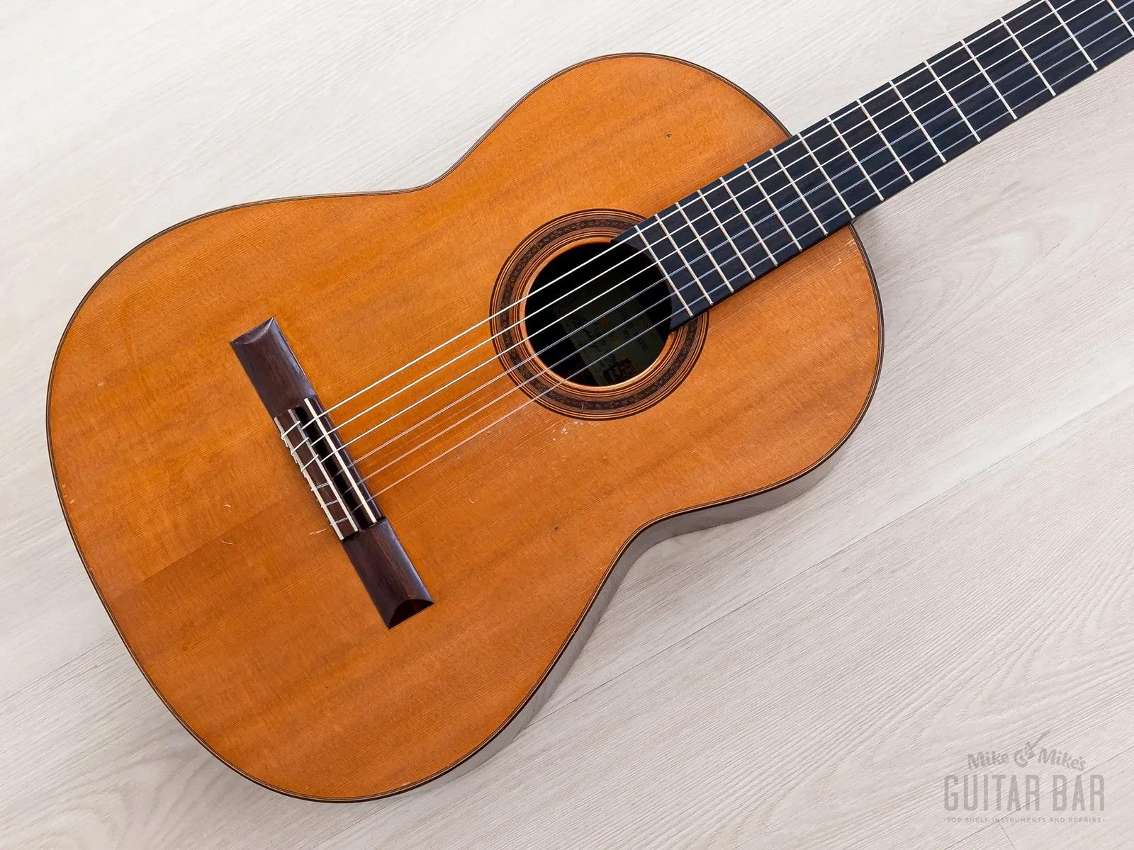 Б/У Классическая гитара Masaji Nobe Prime 2003 ель/палисандр с кейсом