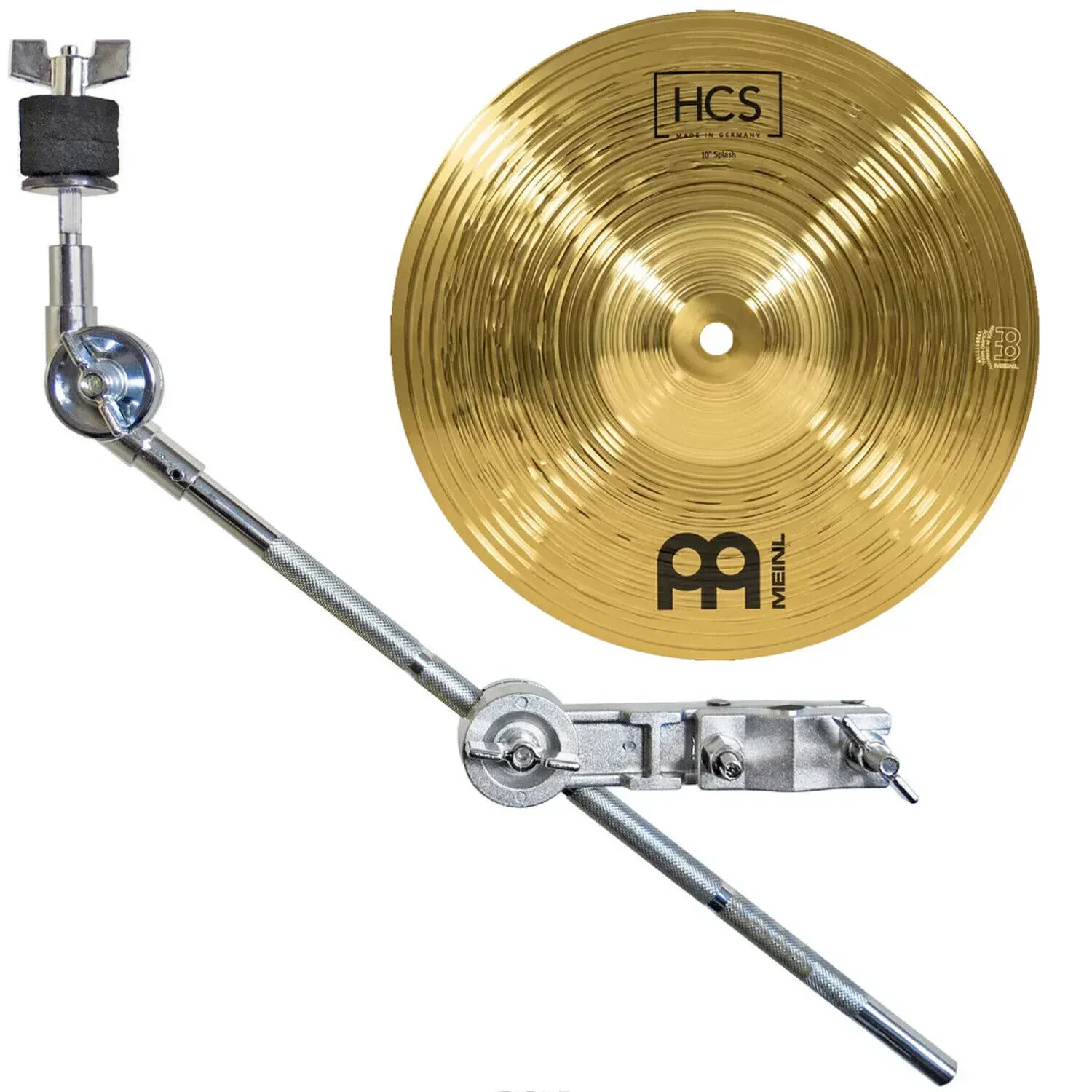 Тарелка барабанная MEINL 10" HCS Splash с держателем