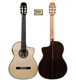 GS-Ziricote Gypsy Series Классическая гитара со звукоснимателем, Martinez