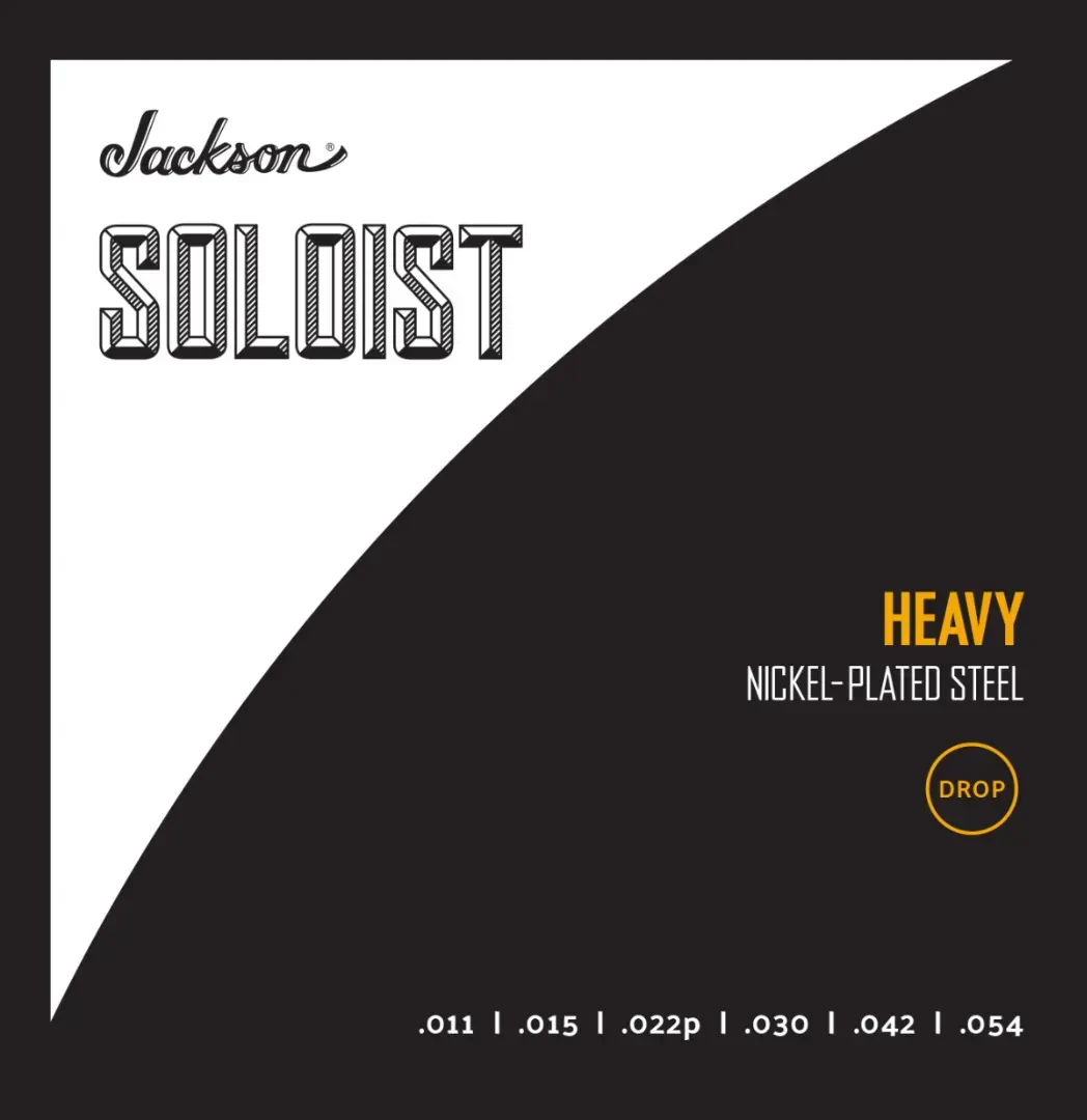 Струны для электрогитары Jackson Soloist Drop Heavy 11-54