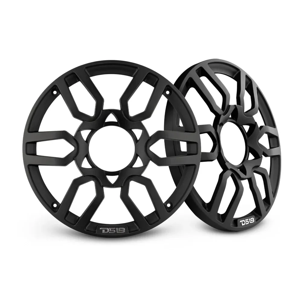 DS18 PRO-GRILL6/BK Universal 8" Speaker Grille Covers (Black)