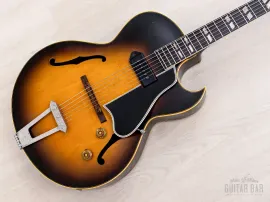 Б/У Электрогитара полуакустическая Gibson ES-175 1956 Sunburst P-90 с кейсом