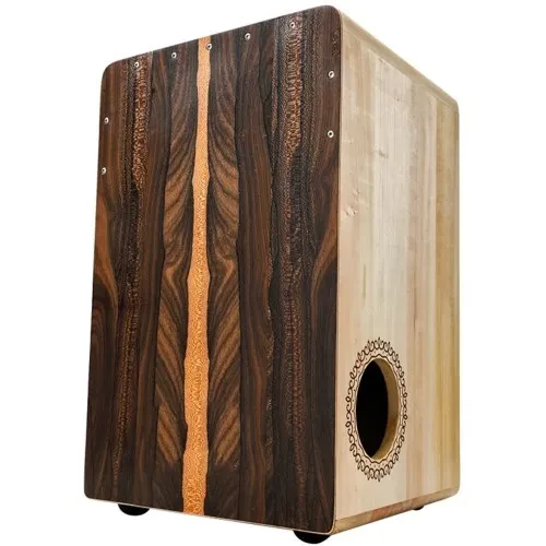 U-Turn Cajon 50 Premium Ziricote mit seitlichem Schallloch | Neu