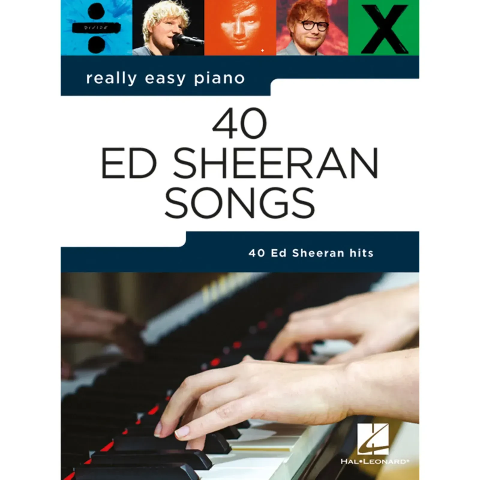 Сборник песен Hal Leonard Really Easy Piano: 40 Ed Sheeran Songs