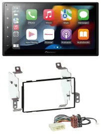 Pioneer DAB Bluetooth 2DIN USB MP3 Autoradio für Nissan Note (2005-2013)