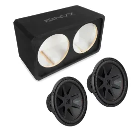 Сабвуфер пассивный NVX NE122S Dual 12" Sealed 3/4" MDF с сабвуфером CompVR