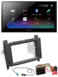 Автомагнитола для Mercedes Vito/Viano (2006–2014) Pioneer 2-DIN, USB, Bluetooth, DAB, MP3