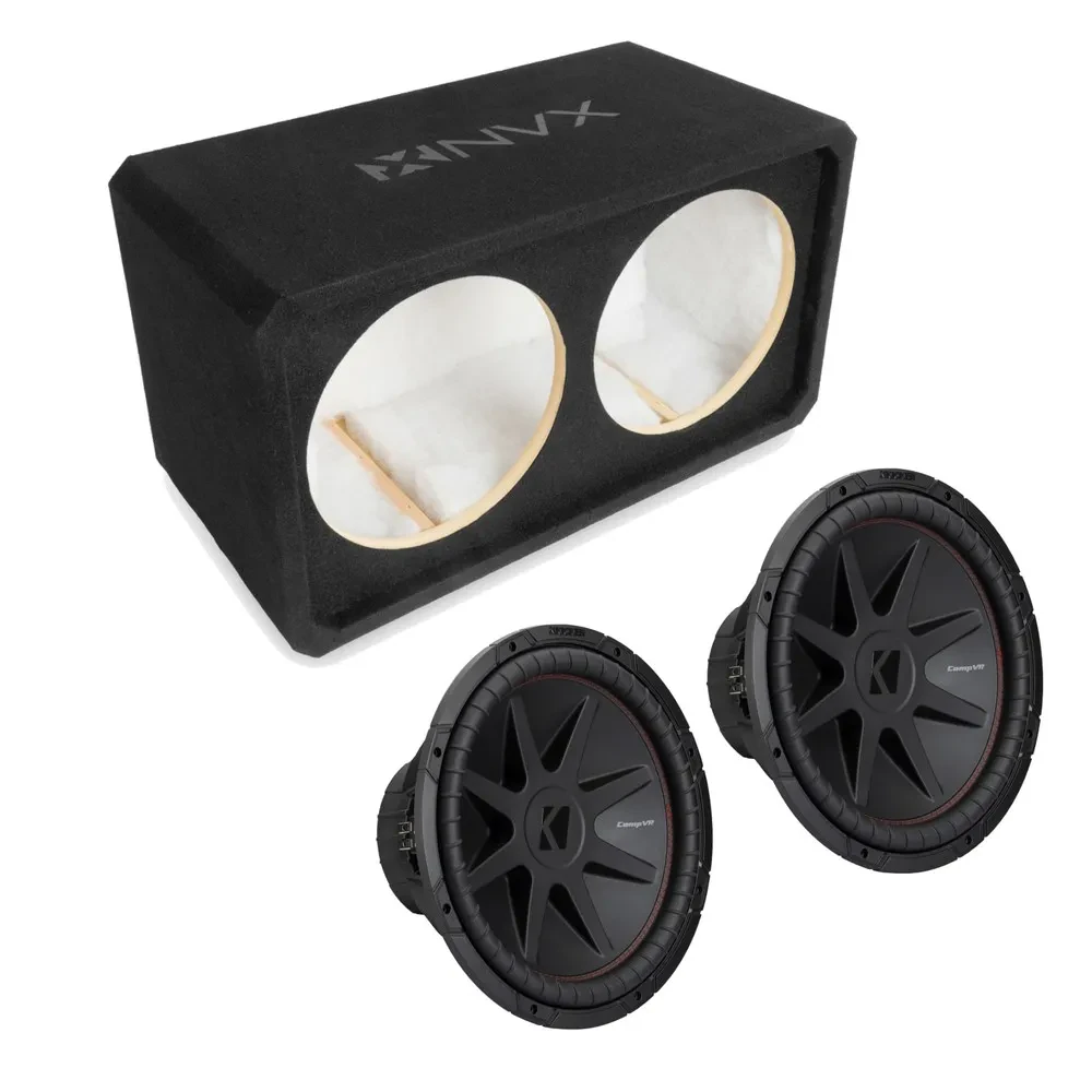 Сабвуфер пассивный NVX NE122S Dual 12" Sealed 3/4" MDF с сабвуфером CompVR