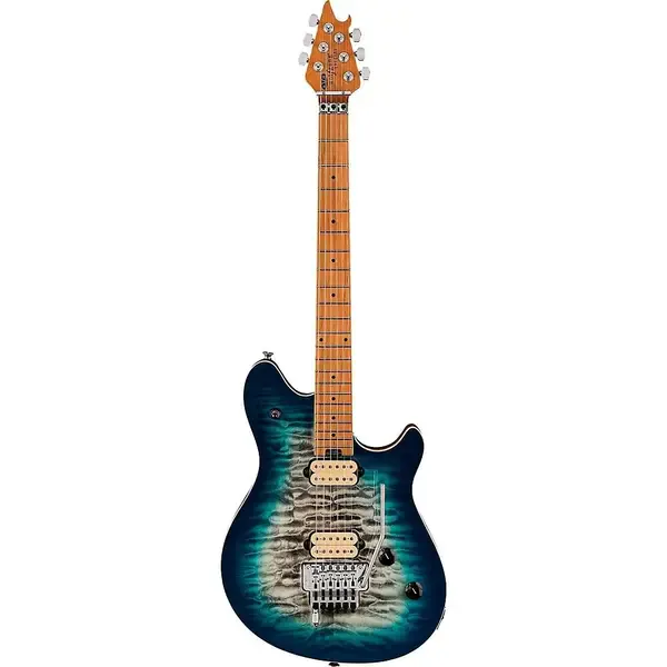 Электрогитара EVH Wolfgang Special QM w/Baked Maple Fingerboard Electric Guitar Indigo Burst