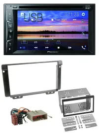 Pioneer Bluetooth 2DIN USB DVD DAB MP3 Autoradio für Land Rover Freelander 2004-