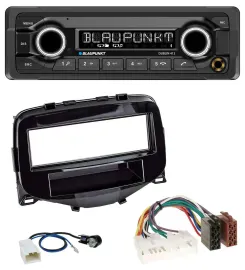 Автомагнитола Blaupunkt MP3, Bluetooth, USB, AUX для Toyota Aygo (2014–2021)