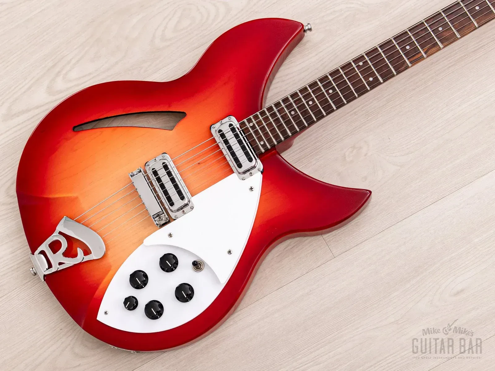 2021 Rickenbacker 330 Fireglo, Near-Mint w/ Toaster Top Pickups, Case