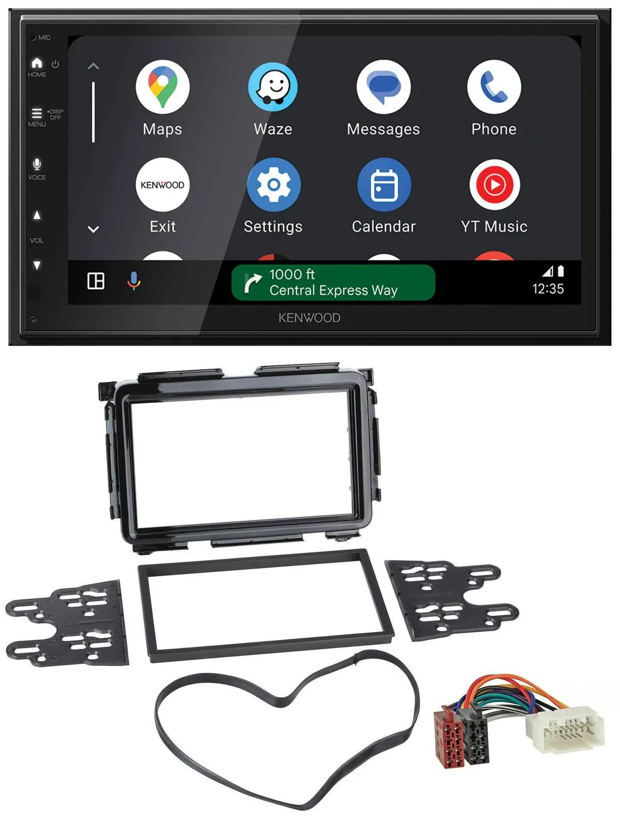 Kenwood DAB Bluetooth USB MP3 2DIN Autoradio für Honda HR-V (RU, ab 2015)